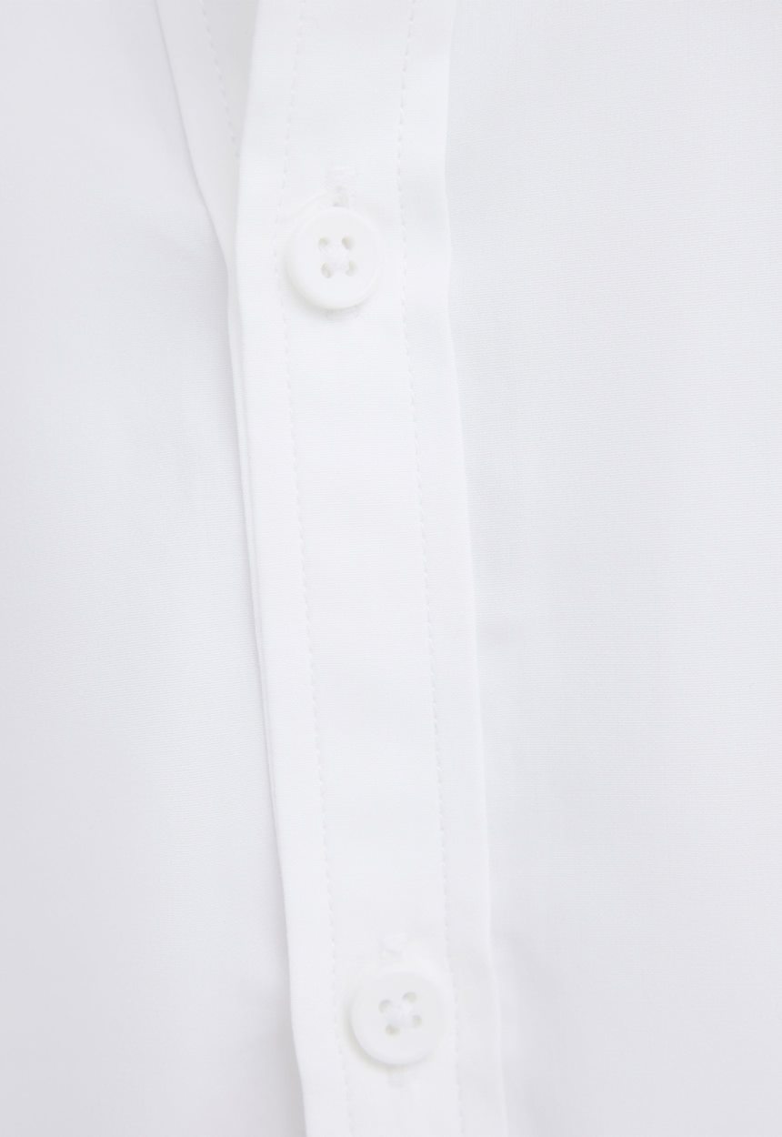 Jac + Jack White Cotton Shirt - White